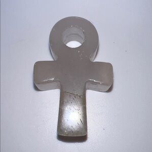 Quartz Ankh Pendant